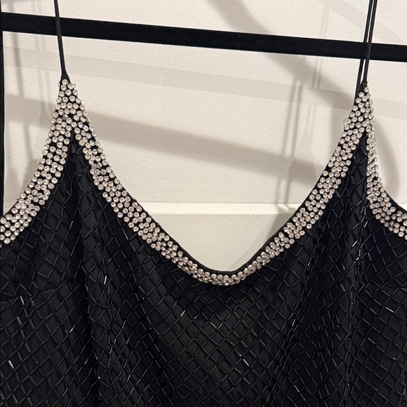 Mac Duggal Rhinestone Encrusted Scoop Evening Gown - Picture 3 of 7